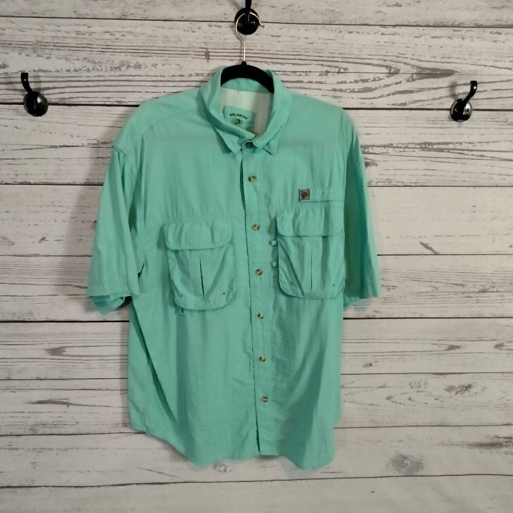 "Reel Legends" men's casual button up  shirt